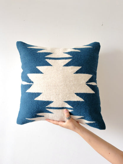 blue cushion