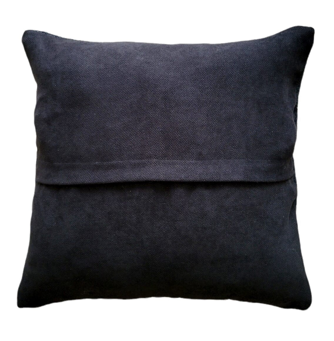 black and white decorative pillow
