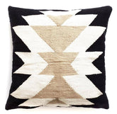 black x white decorative pillow