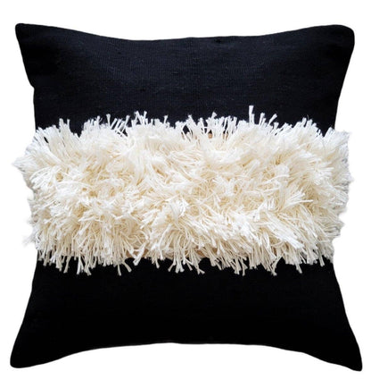 Cotton handwoven decorative throw pillow