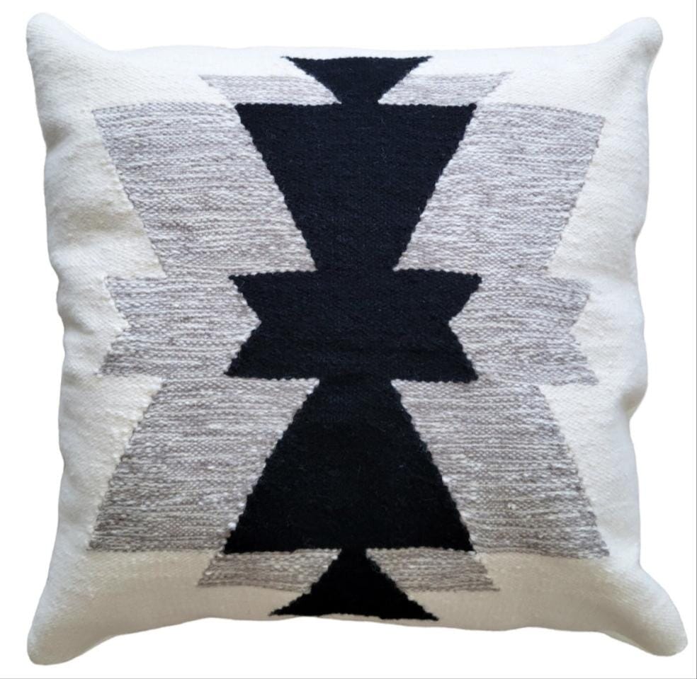 Royal Handwoven Wool Decorative Throw Pillow Cover