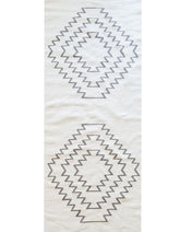 Tanis Handwoven Grey Modern Rug and Runner