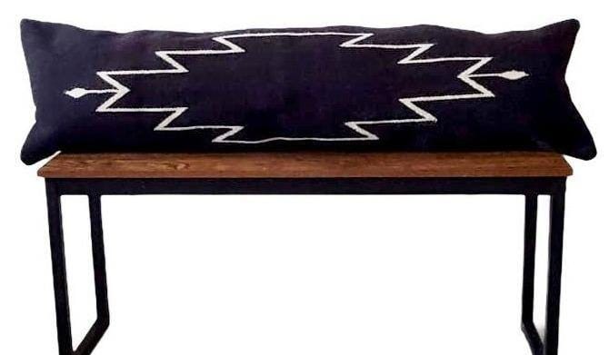 Zane Handwoven Extra Long Lumbar Pillow Cover