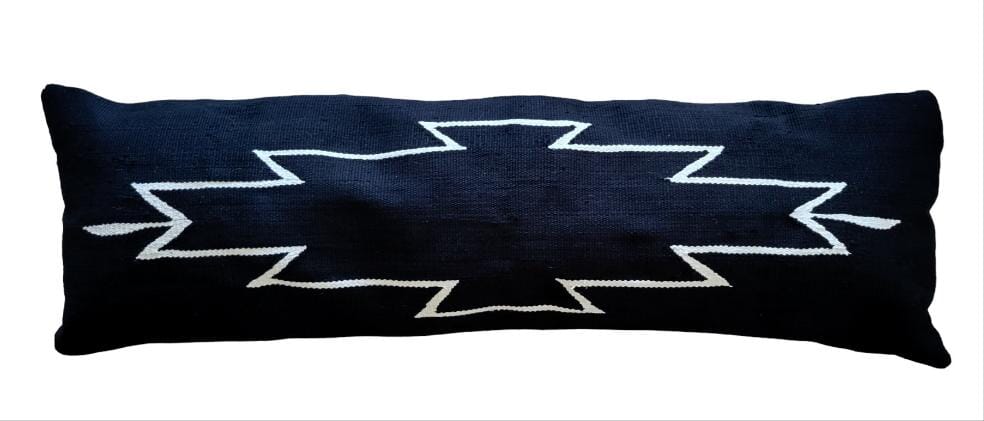 Zane Handwoven Extra Long Lumbar Pillow Cover