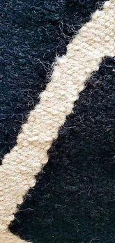 decorative black pillow